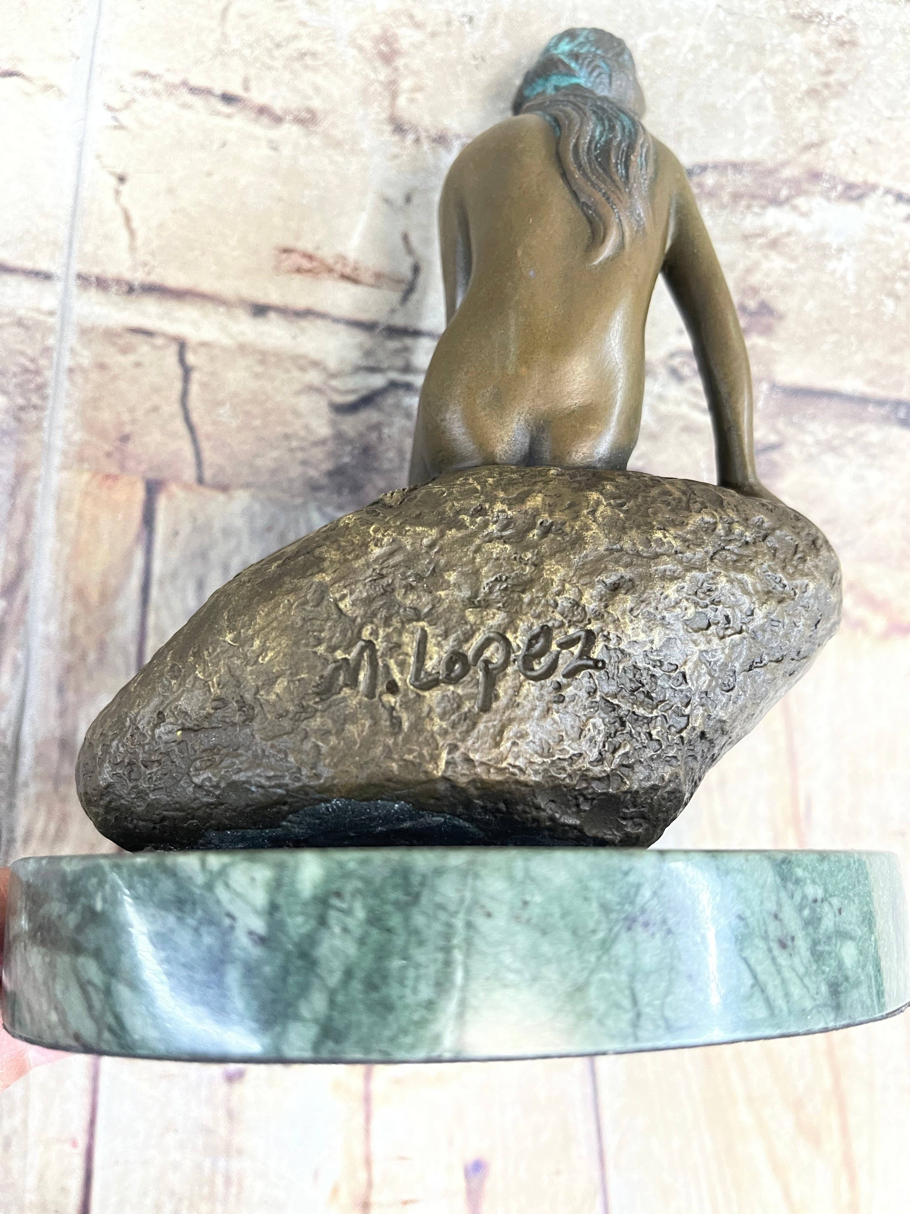Bronzhaus - Wholesale Sculpture - The Little Mermaid by Edvard Eriksen Bronze Replica Sculpture Copenhagen9