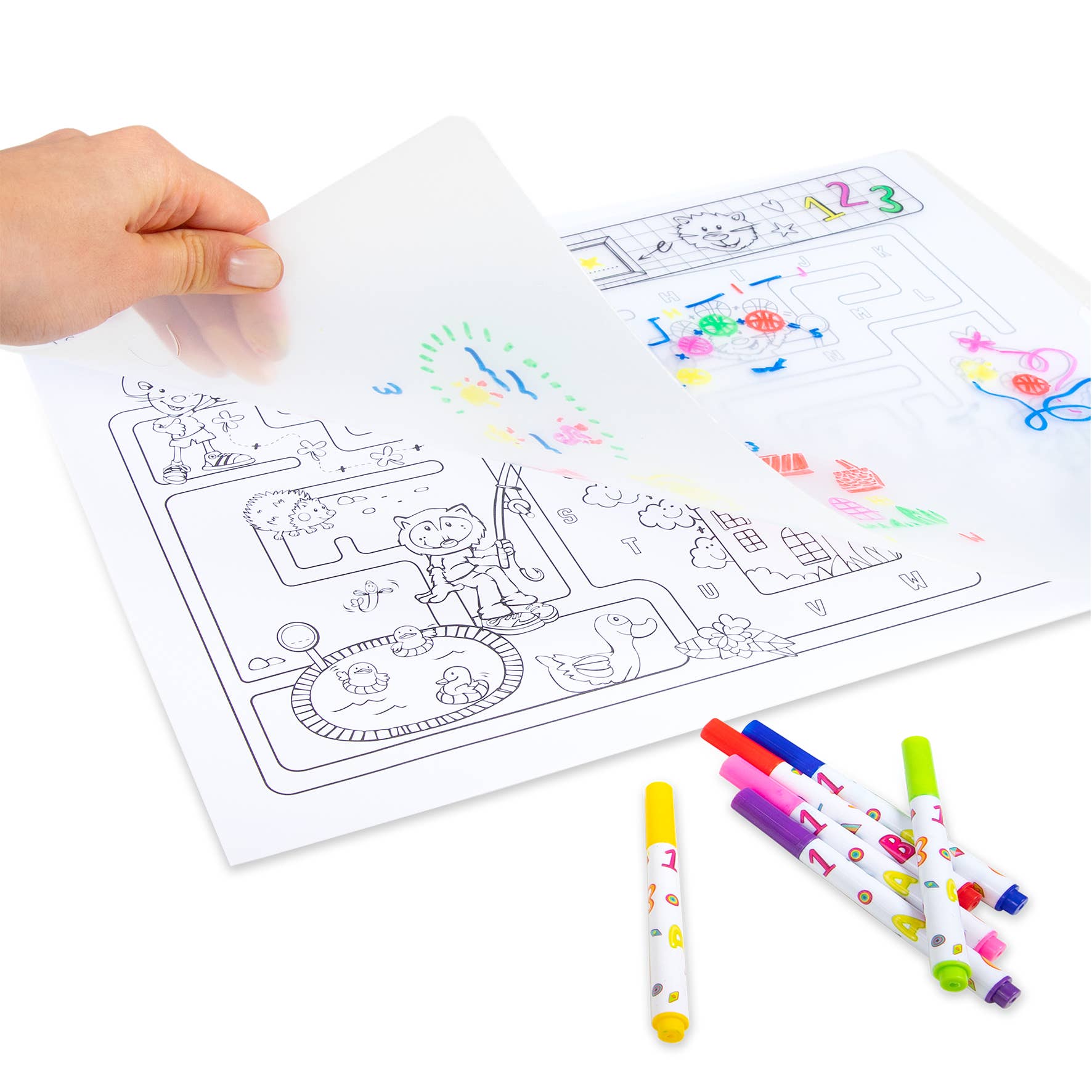 Trendhaus – Großhandel Mal- & Aktivitätsbuch – Kind & Baby – ABC CHAMPIONS ACTIVITY SCHREIBUNTERLAGE3