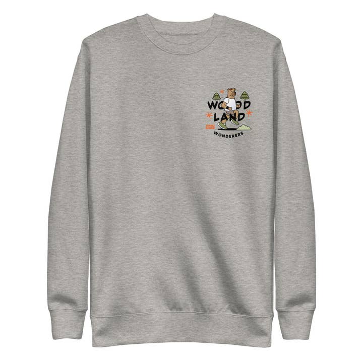 Petit Point Merveilles des Bois l Sweat-shirt Premium Unisexe pour la vente par Small Stitch