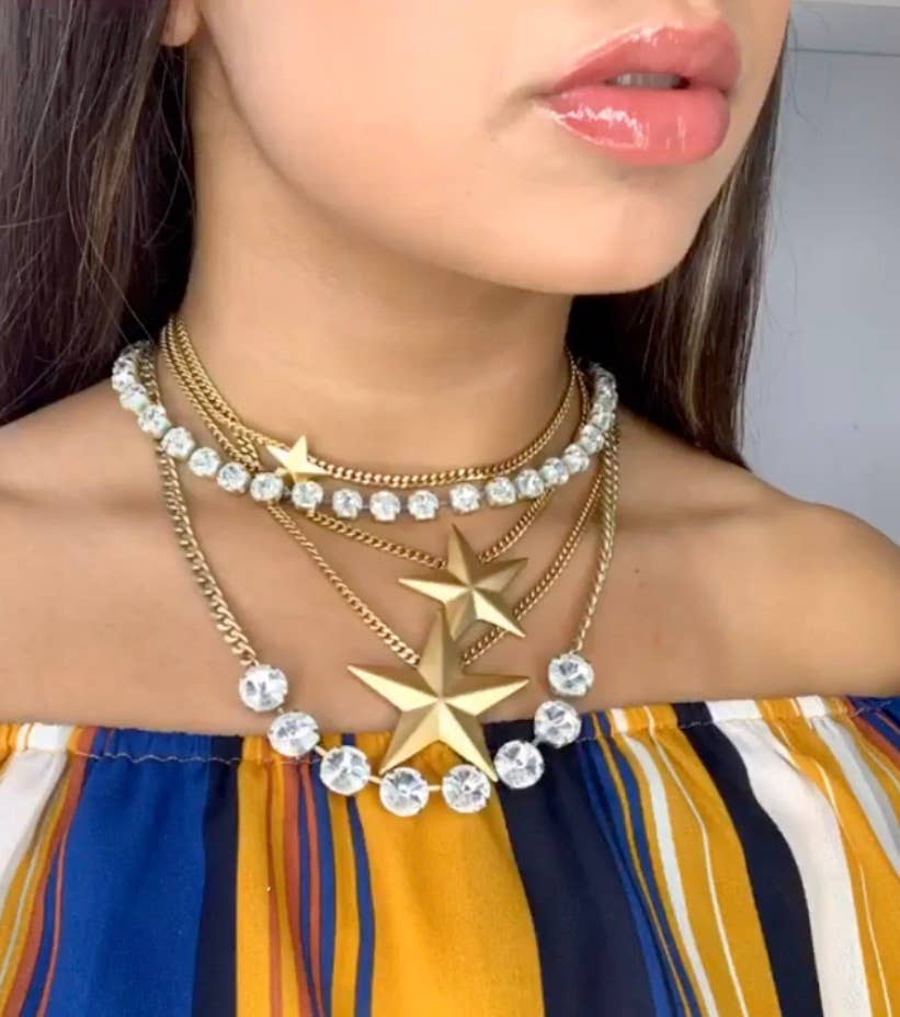 TOVA - Wholesale Pendant/Charm Necklace - Brazil 3 Star17