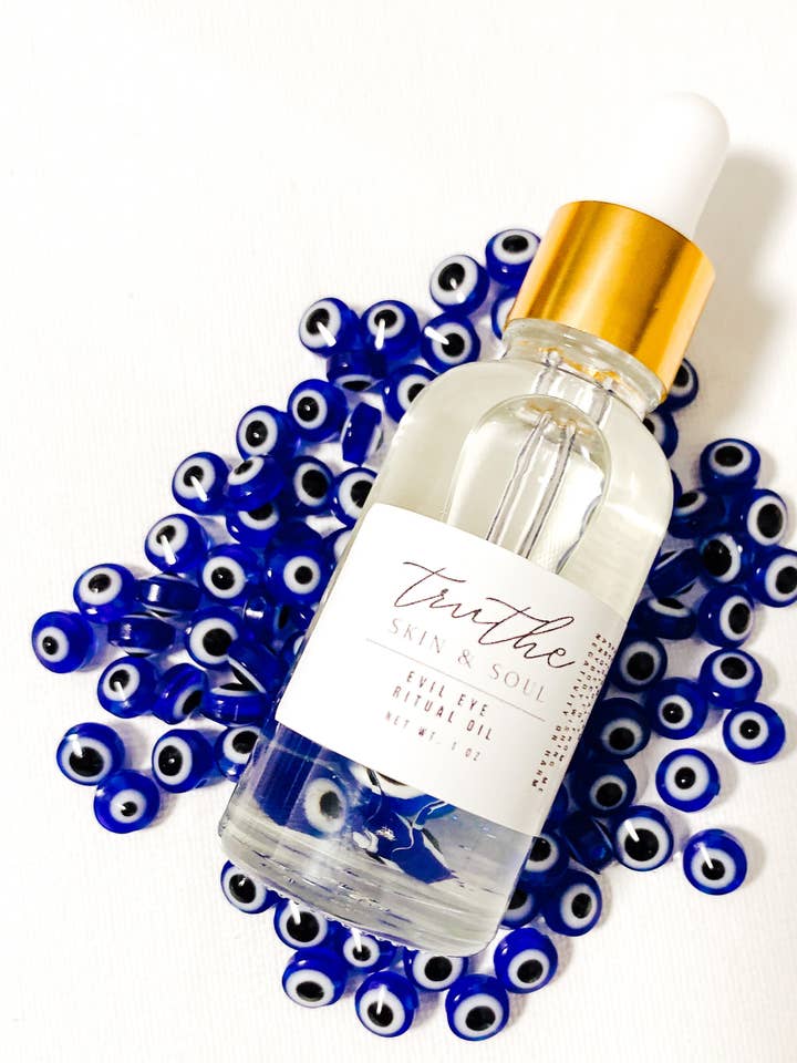 Huile rituelle contre le mauvais œil - Protection pour la vente par Truthe Skin & Soul
