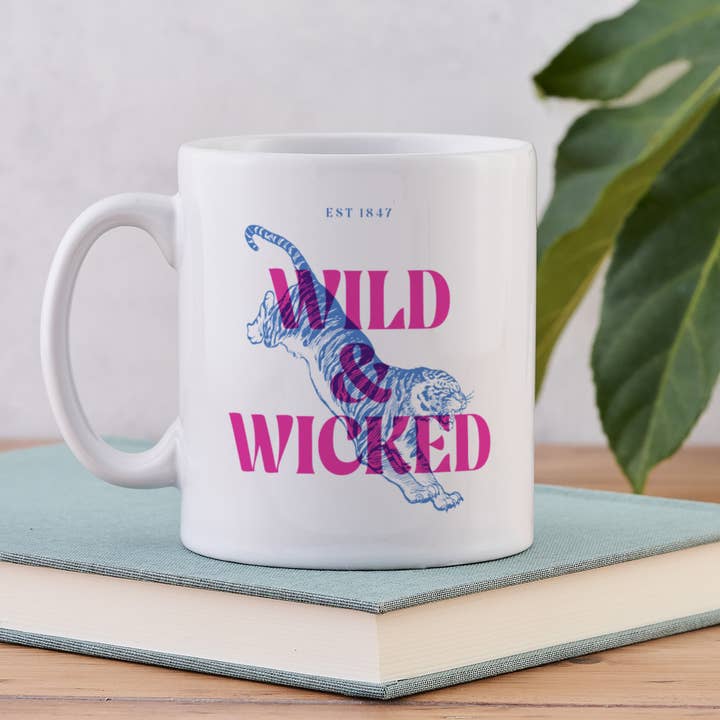 Wild and Wicked - Brontë Mug for wholesale by Bookishly (US Duties Paid)