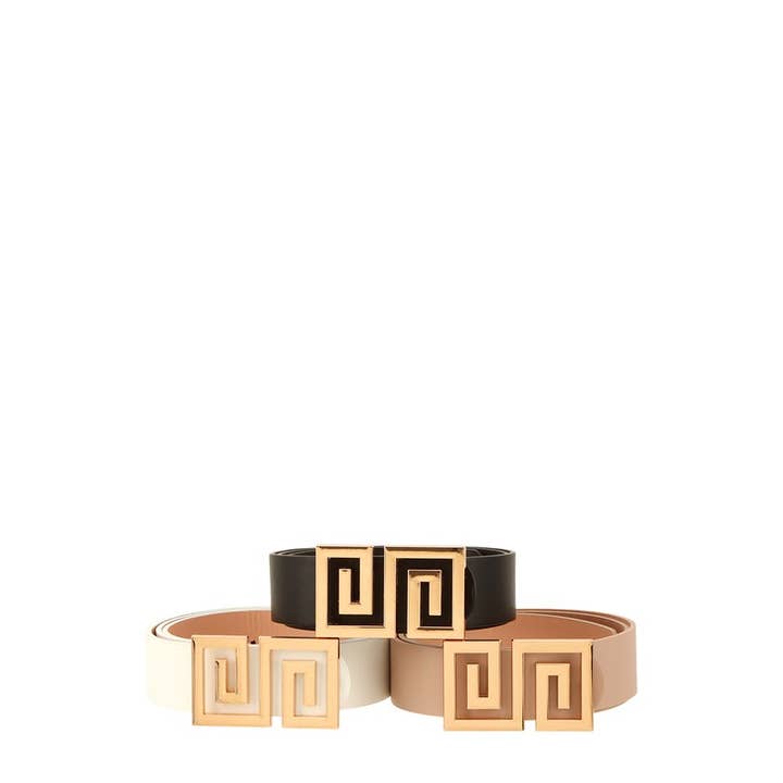 anbfashion – Engroshandel Bælte - Dame – Metal græsk spænde bælte IW38120