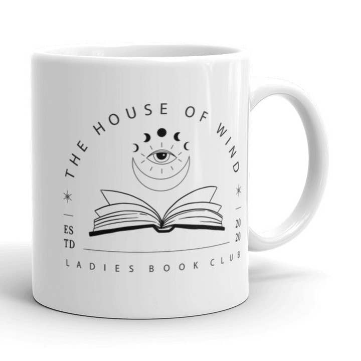 Caneca do Clube do Livro das Senhoras House of Wind por atacado de LizzyBDoodles