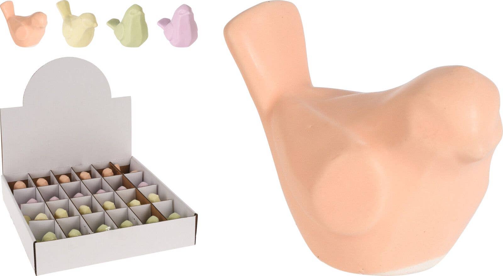 DRYdecorations - Wholesale Decorative Figurine - Schattige vogeltjes keramiek