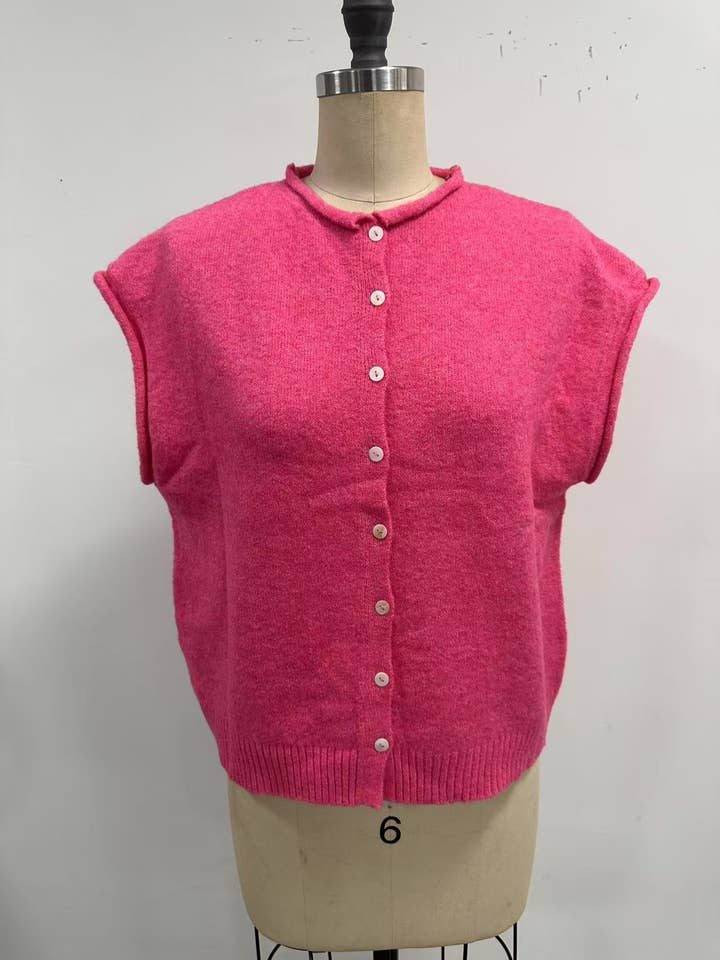 Things Between - Wholesale Cardigan - Women's - Piper Vest Cardigan27