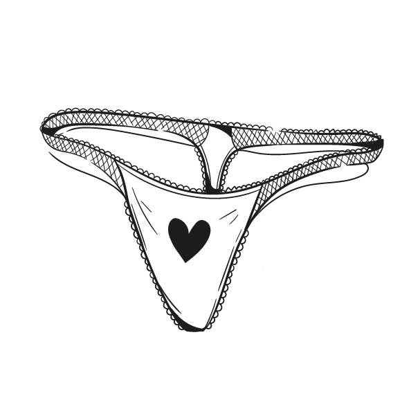 Sioou - Vendita all'ingrosso Tatuaggi temporanei - String coeur x50