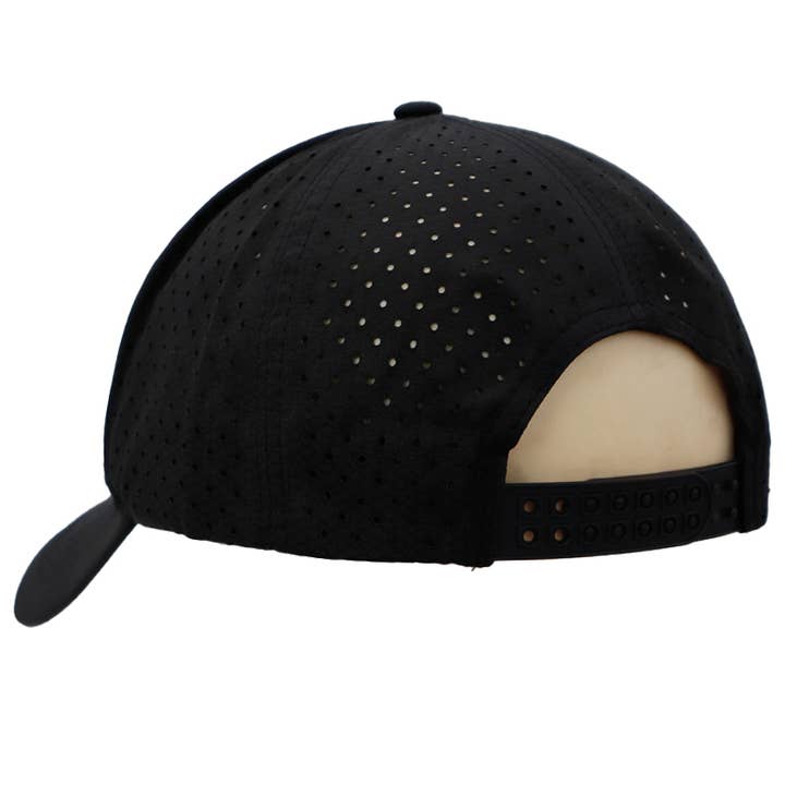 Cap Zone - Wholesale Baseball Cap - Unisex - Los Angeles Arc Logo Hex Perforated Baseball Cap