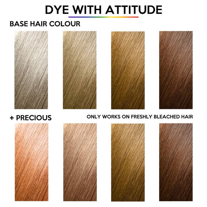 Attitude Hair Dye - Wholesale Hair Dye - Precious Pastel Peach Hair Dye - Vegan, cruelty-free2