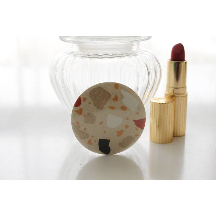 Bella terrazzo pocket mirror for wholesale by Sabrina Trefle