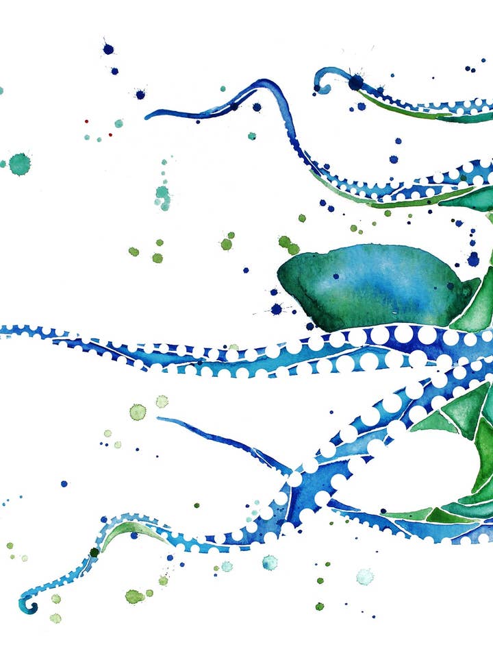 Poulpe pour la vente par Colors By Megan