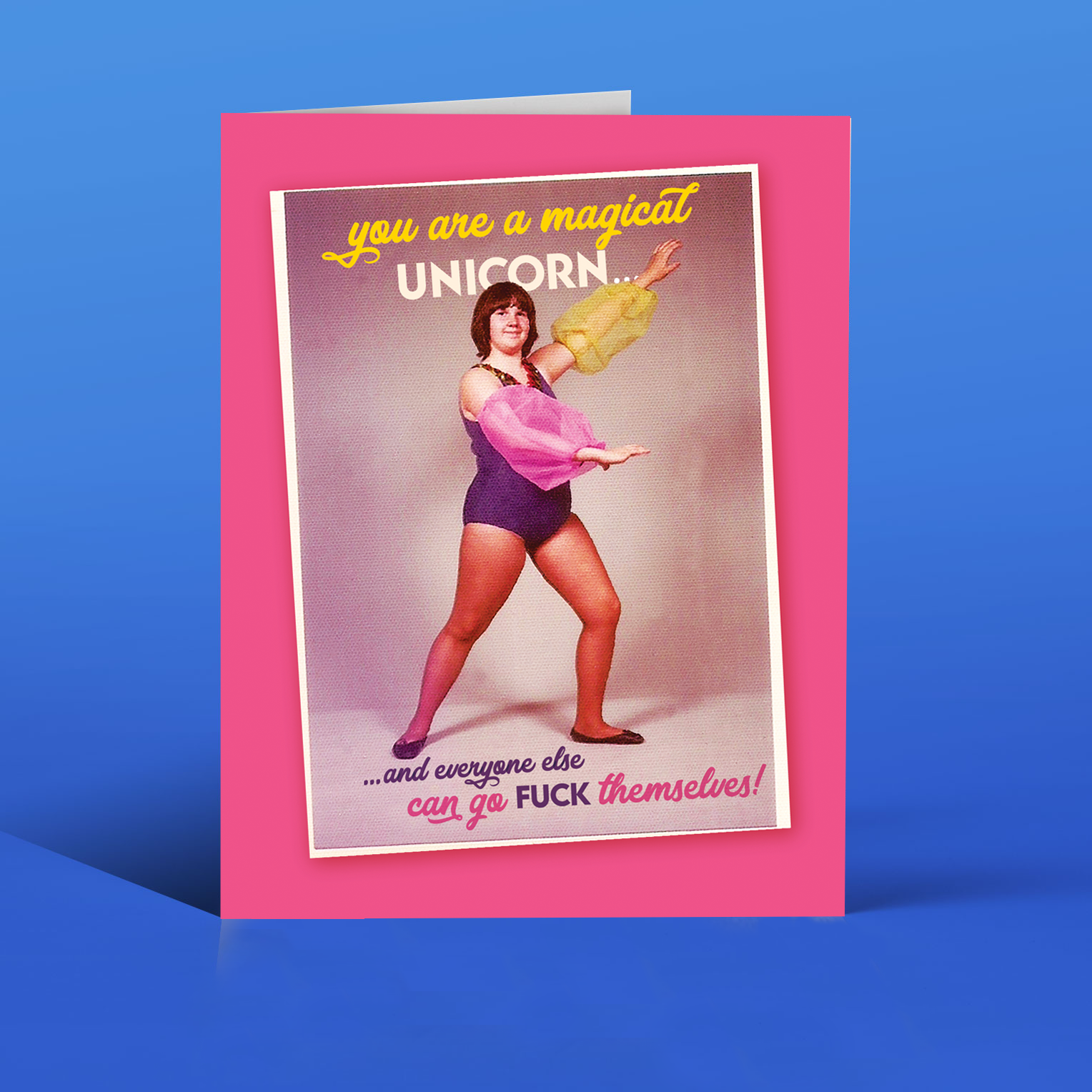 offensivedelightful – wholesale Vardagliga hälsningskort – MAGISK ENHÖRNING2