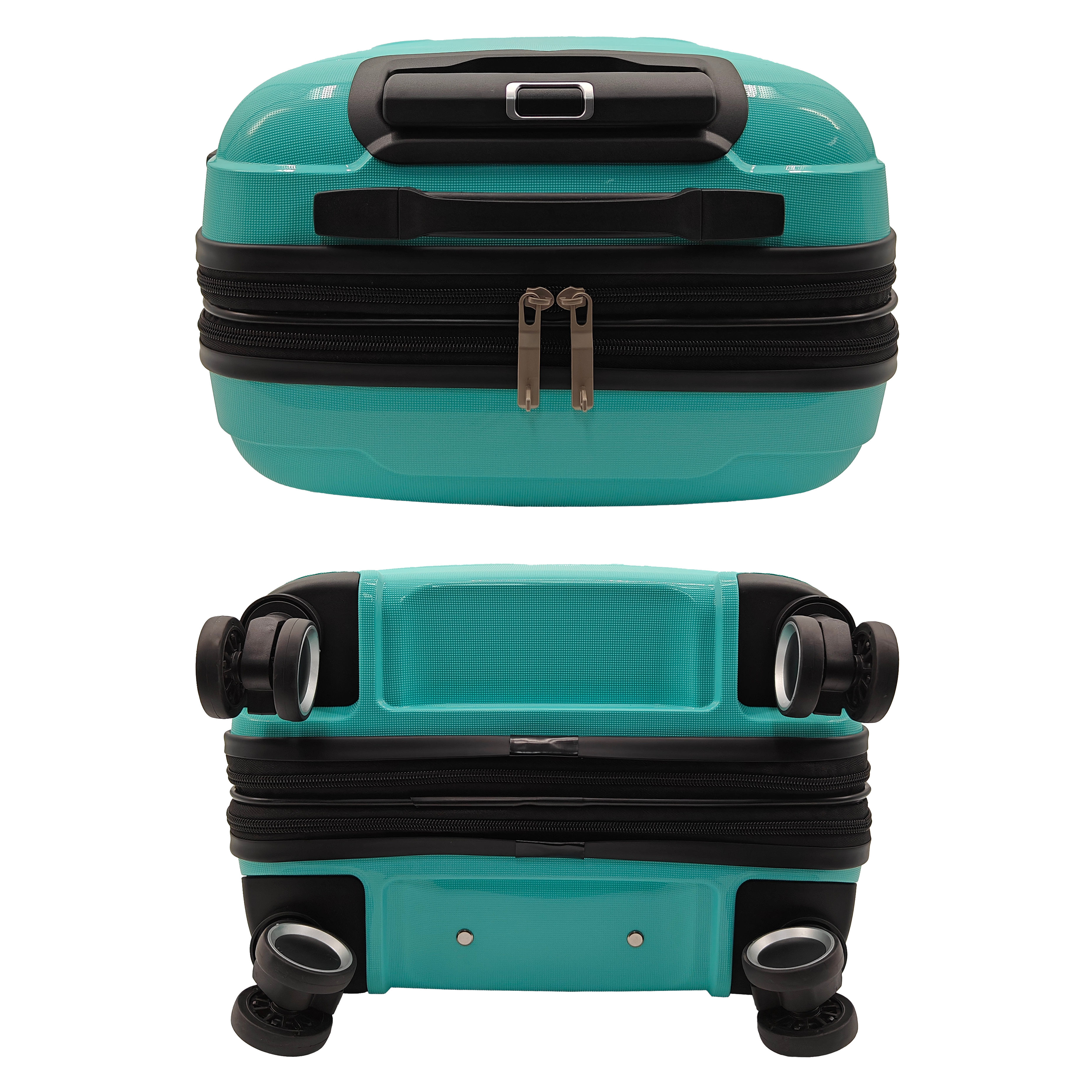 Super Bazaar – wholesale Luggage – 'Expandable' Hand luggage suitcase 55cm 4 double wheels trolley4