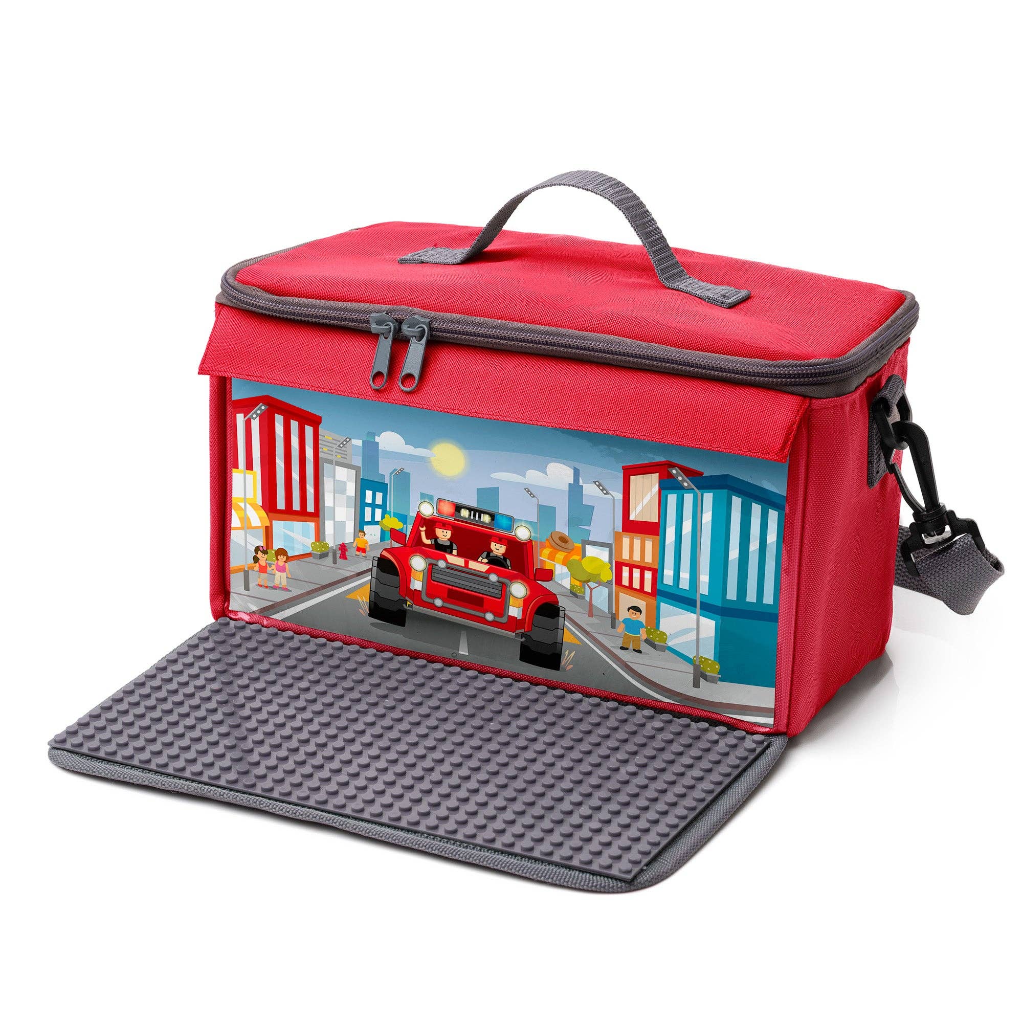 fantifant - Wholesale Toy Set - Kids - Building block bag with fold-out construction plate7