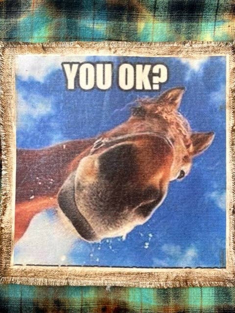 «¿ESTÁS BIEN?» CAMISA DE FRANELA (#504) para venta al por mayor de Jana's Flannels