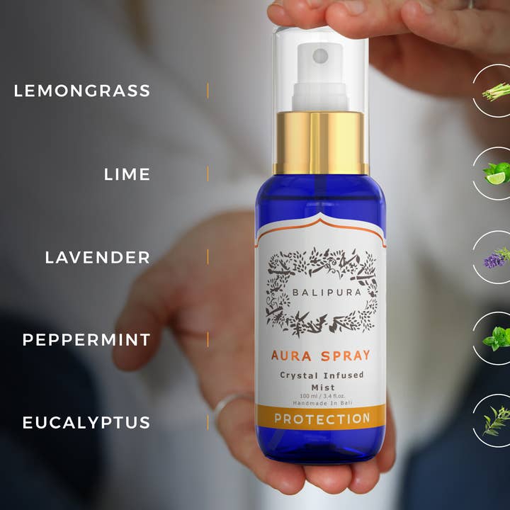 Balipura – Aromatherapy & Holistic Wellness – wholesale Kristallspray – Balipura skyddsspray för aura – bevara ditt lugn och din energi6