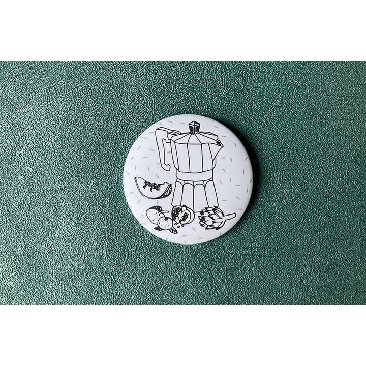ars in cute - Wholesale Magnet - Aimant culturel : cafetière italienne2