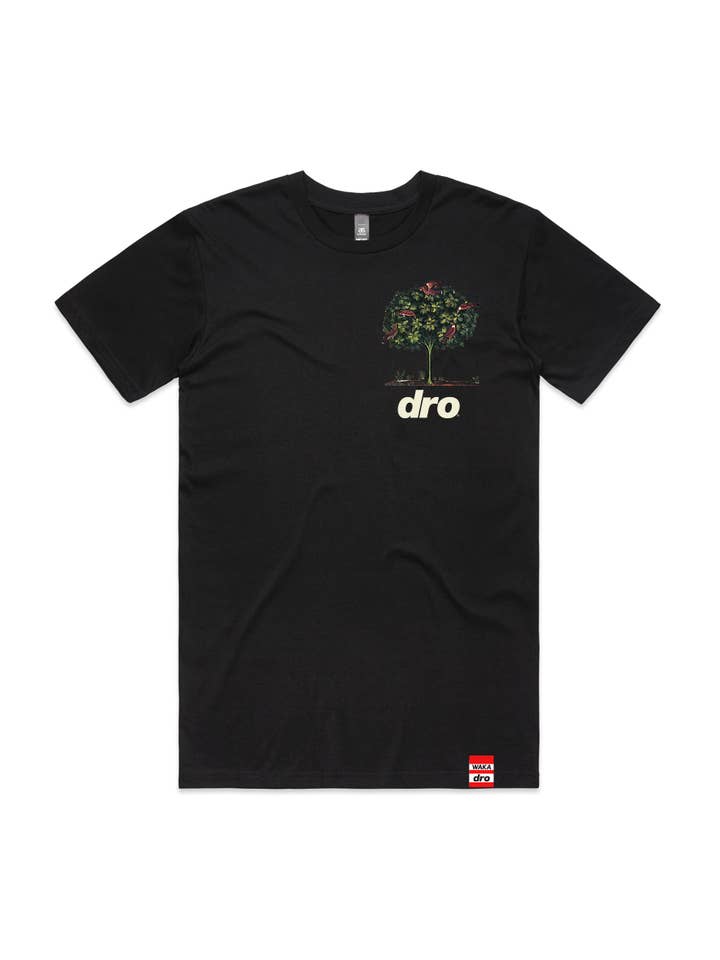 DRO Trappin Birds Tee - Black for wholesale on Faire