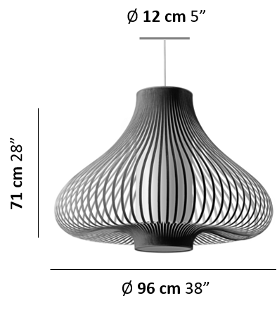 Uplight Group - Wholesale Chandelier/Hanging Light - Blossom XL Pendant2