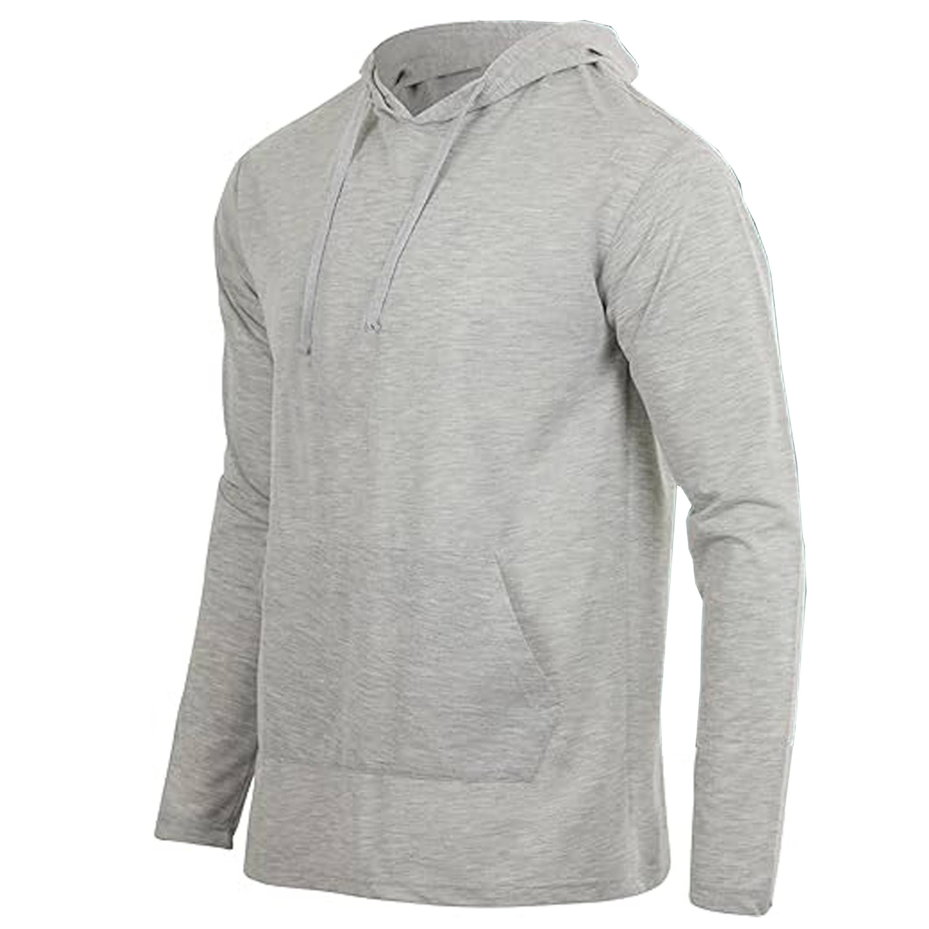 Galaxy By Harvic - Wholesale Hoodie - Men's - Men's Lightweight Casual Pullover Drawstring Hoodie W Pocket2
