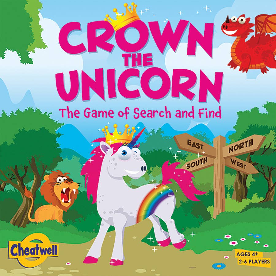Outset Games and Cobble Hill Puzzles - Wholesale Board Game - Crown the Unicorn Game (Ages 4+) 🦄✨7