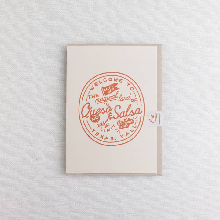 Morgan Lacey Hart - Wholesale Everyday Greeting Card - Texas: the Magical Land Greeting Card