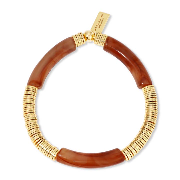 Tulum Tiger Eye armband för wholesale av Meghan Bo Designs