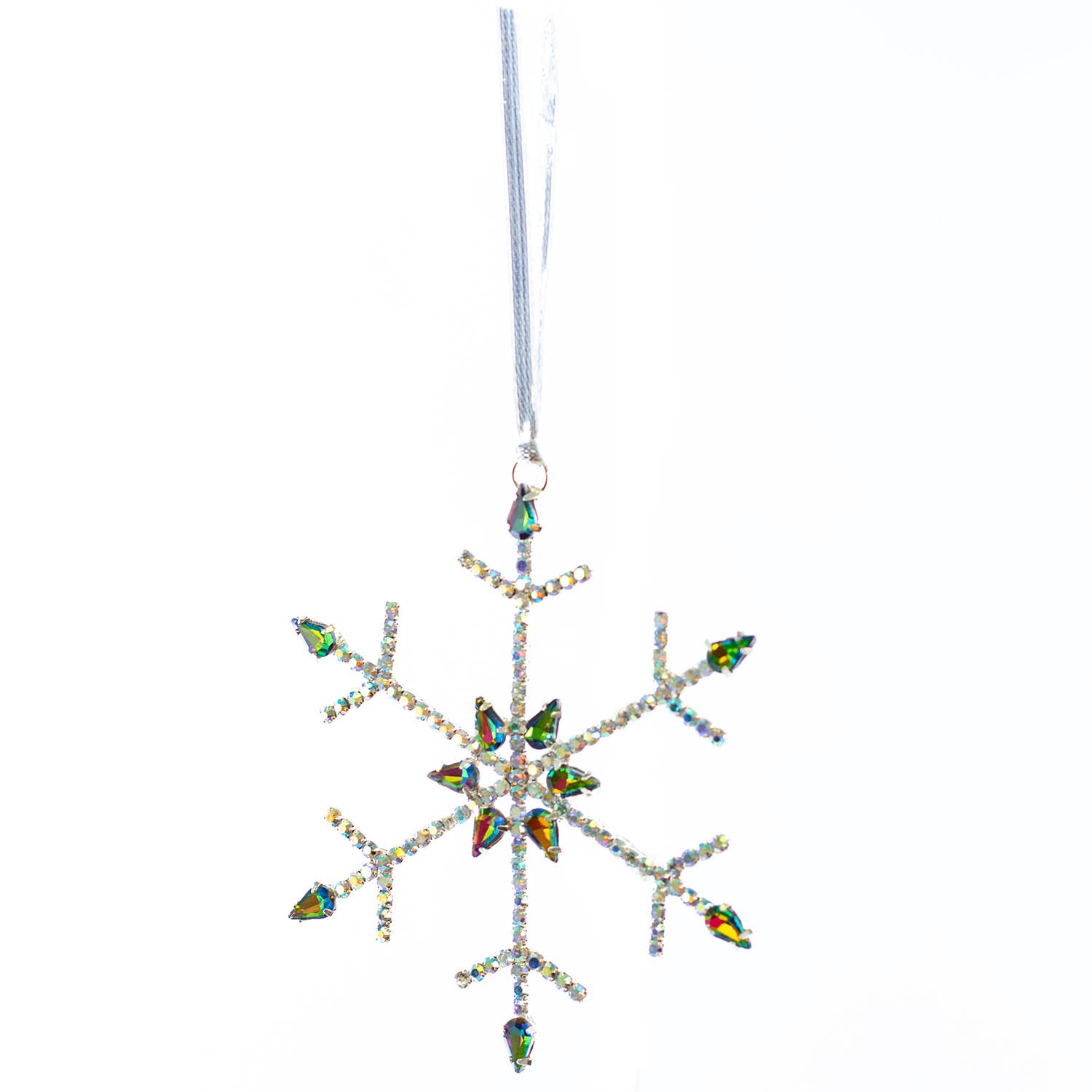 Oak Street Wholesale - Wholesale Ornament - Snowflake Orn Crystal Orn Md0