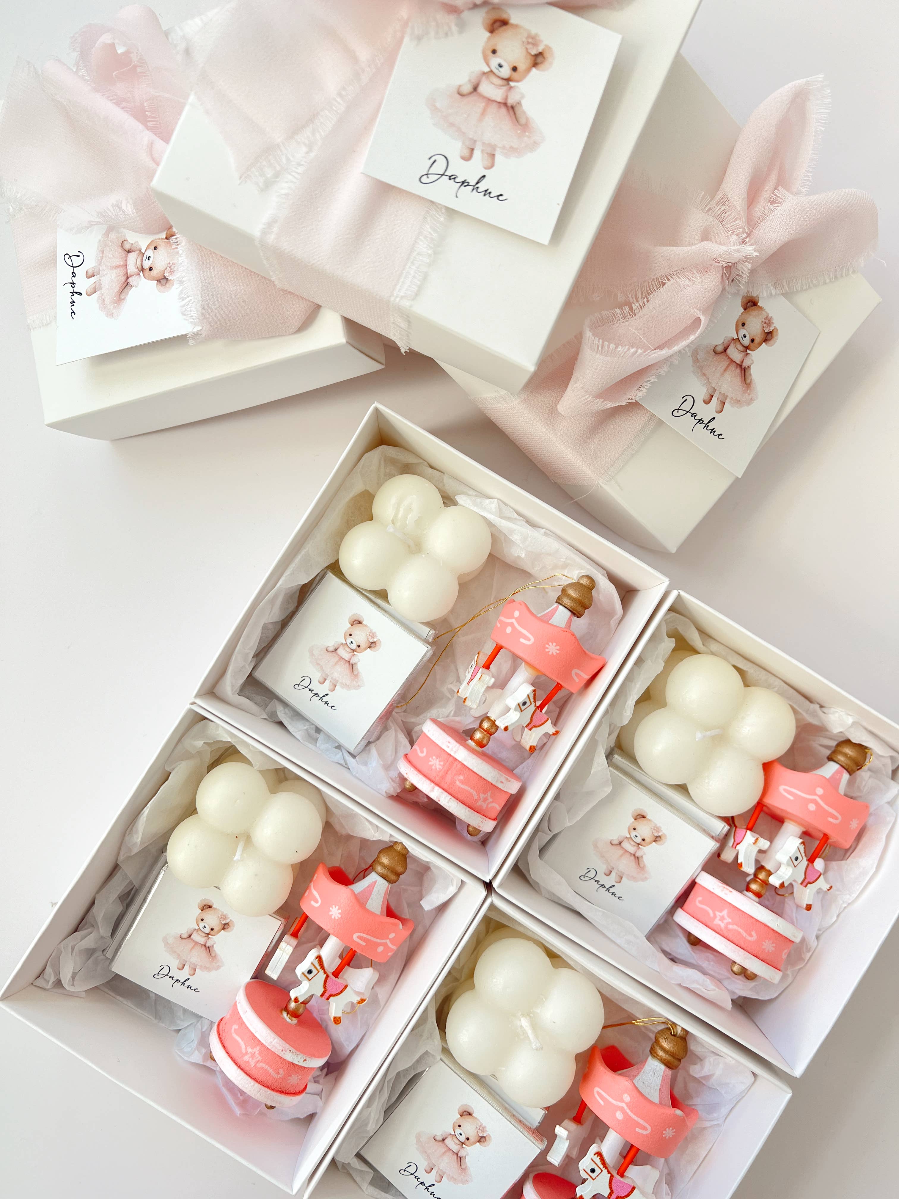 Uniq Favors - Wholesale Party Favor - Carousel Concept Favors Box, Carnival Theme Baby Shower Gift8