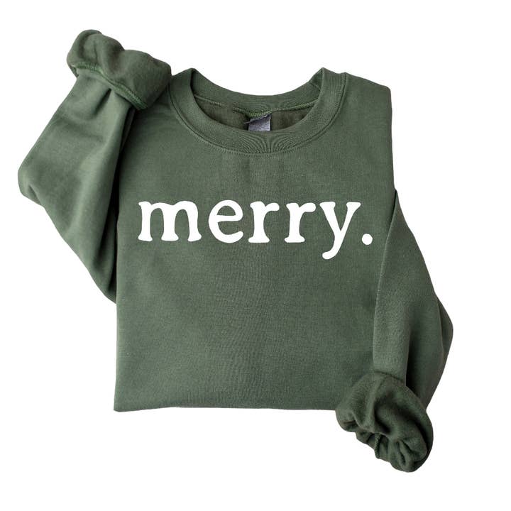 Merry - Sweatshirt for wholesale by The Turquoise Pistol LLC