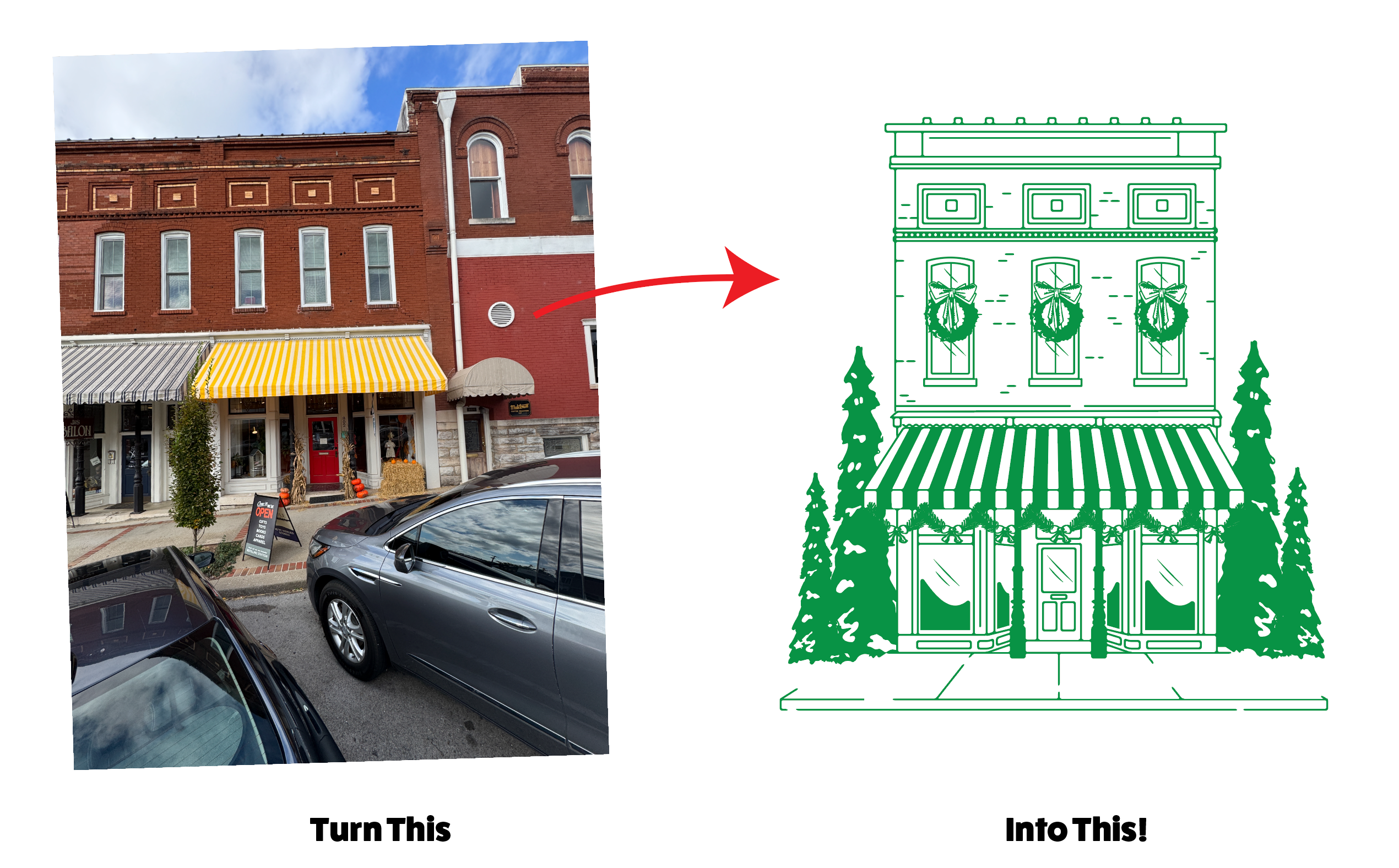 Good Sign Design Co - Wholesale Sticker - Custom Shop Illustration Sticker1