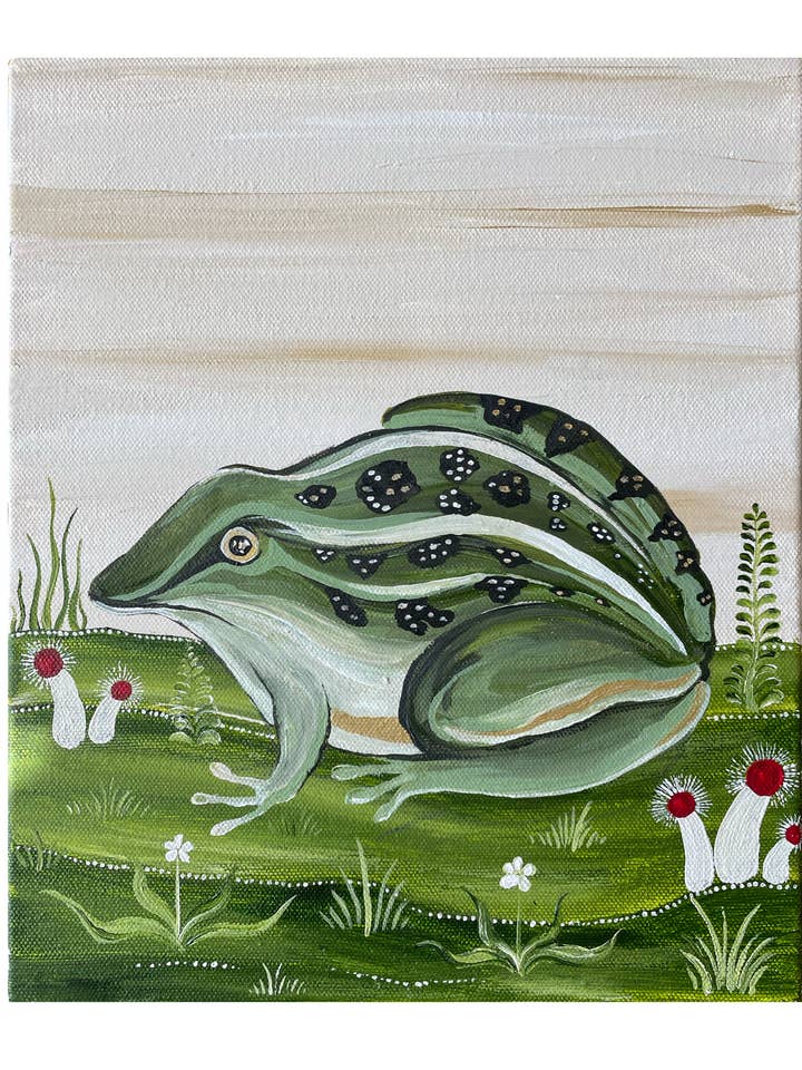 * Mottled Toad On Canvas for wholesale by Bell Hutley