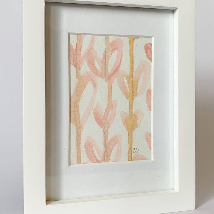 Pintura emoldurada dos corações chu por atacado de Carrie Song Art