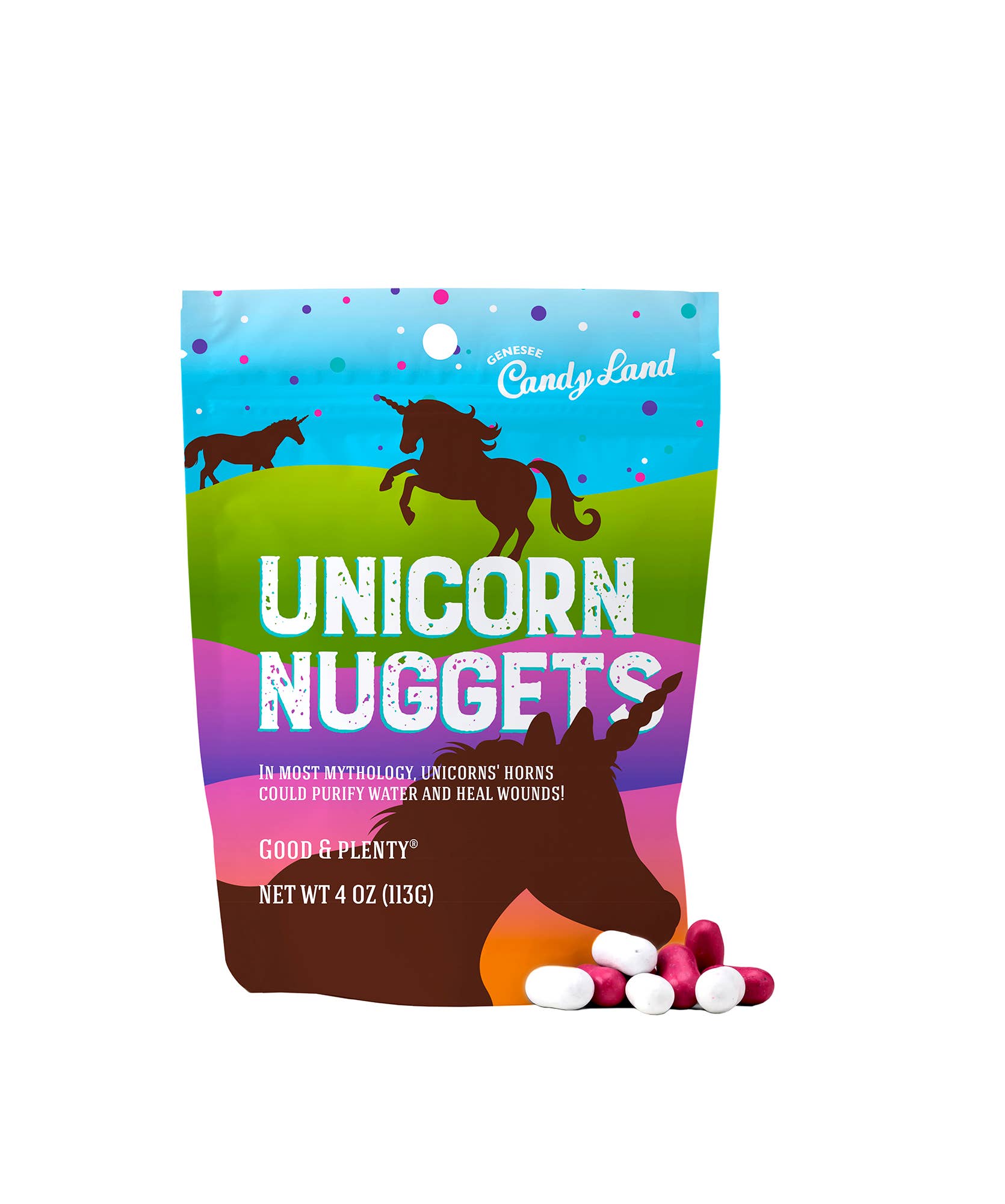 Genesee Candy Land - Wholesale Hard Candy - Unicorn Nuggets (Good & Plenty®)2
