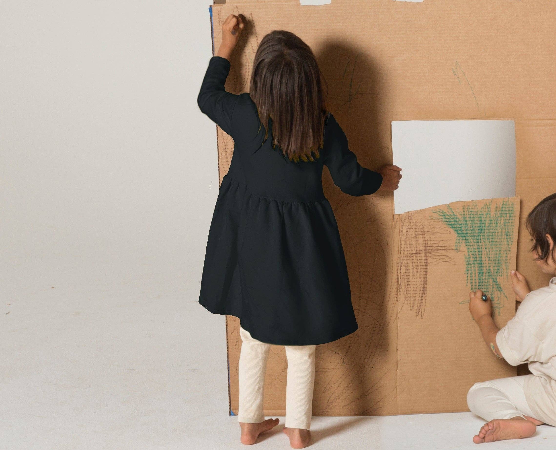 Mäus Essentials - Wholesale Dress - Kids - Organic Cotton Dress - Terry10
