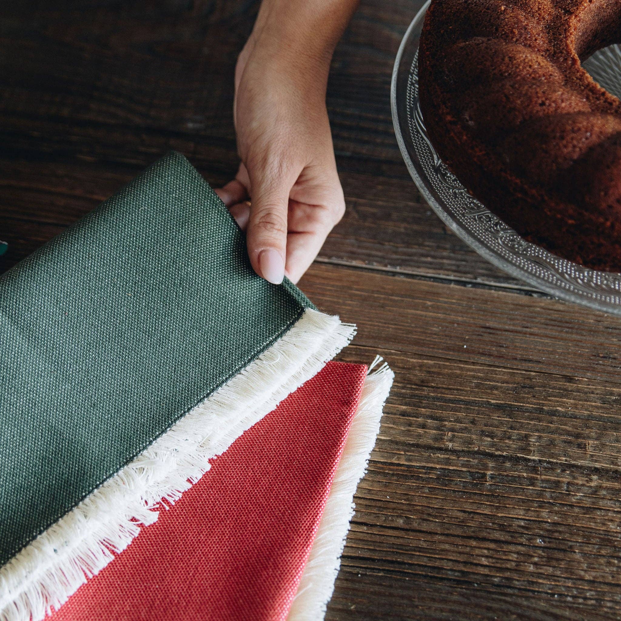 Misalù - Dress up your table – Engroshandel Middags- og stofserviet – Juleservietter2