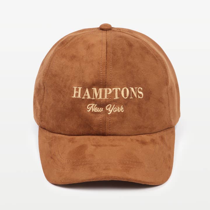 David And Young - Wholesale Baseball Cap - Unisex - HAMPTONS NEW YORK Caps in Suede Fall Winter Baseball Cap1