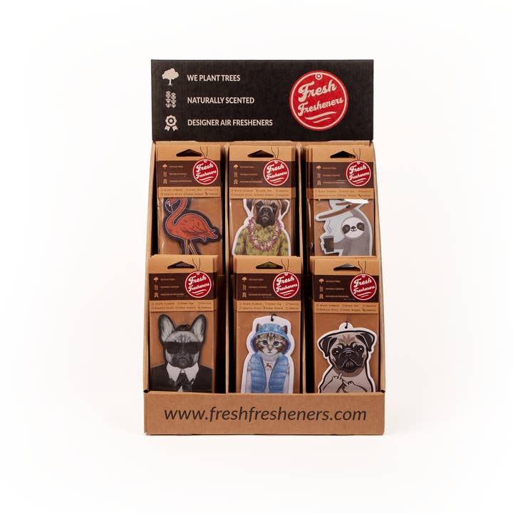 Fresh Fresheners - Vente Présentoir – maison et déco - Présentoir de comptoir gratuit avec l'achat de 72 unités.4