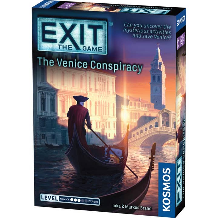 Thames & Kosmos UK LP – wholesale Brädspel – Exit: Venedigkonspirationen - Escape Room Brädspel
