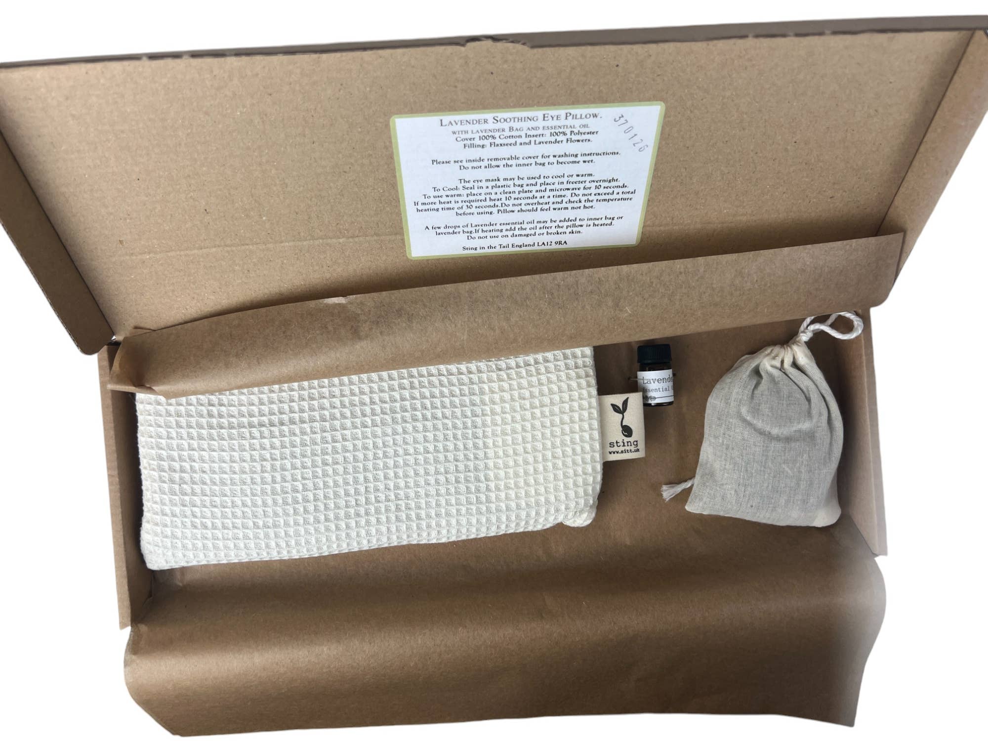 Sting in the Tail Ltd – wholesale Spa/therapy pillow – Eye Pillow0