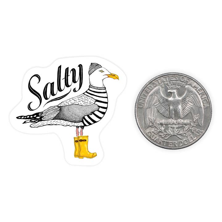 Salty - Mini-Aufkleber für den Großhandel von Nice Enough Stickers