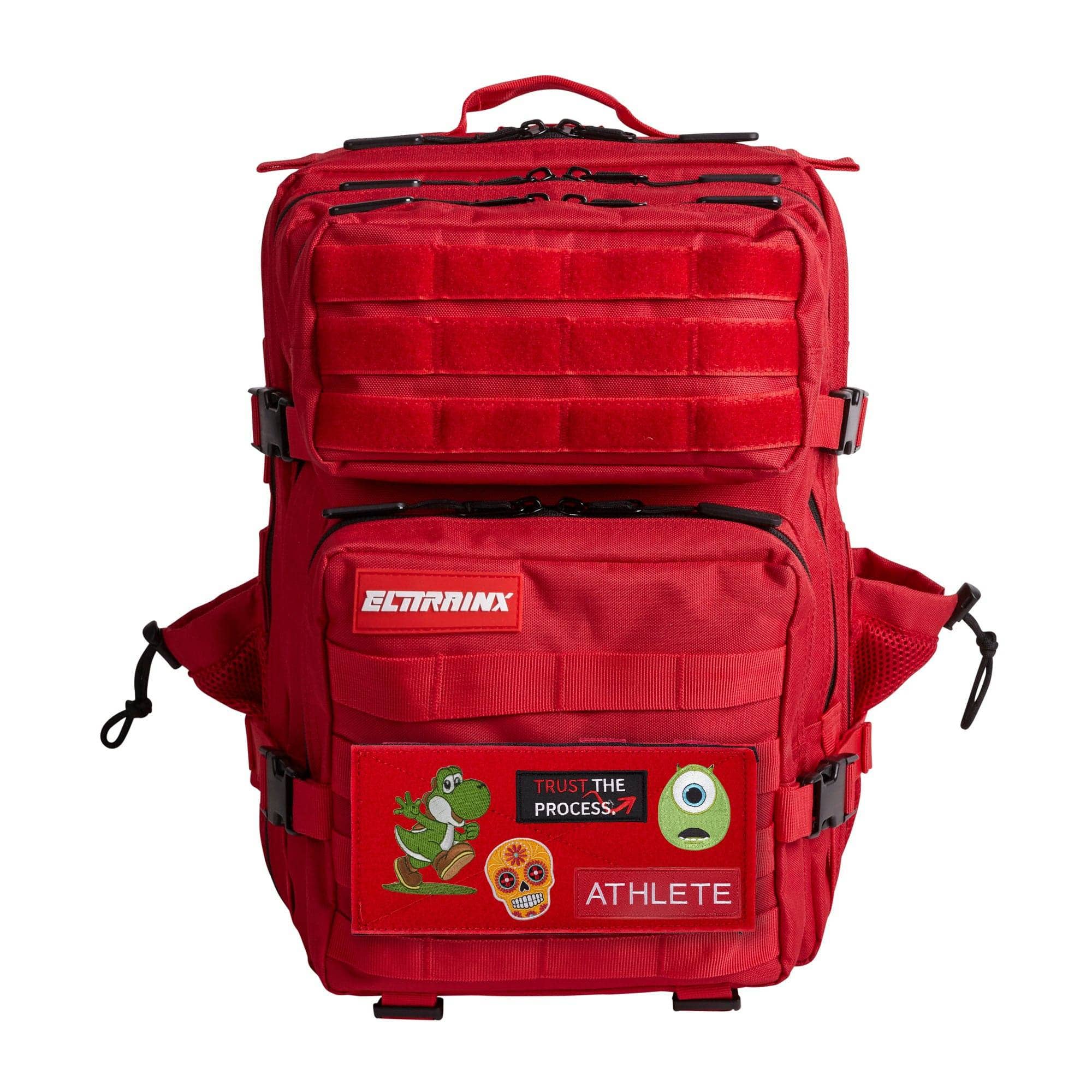 Elitex Training - Vente Écusson - Panneau Velcro pour Sacs à Dos V1 de 25L Rouge2