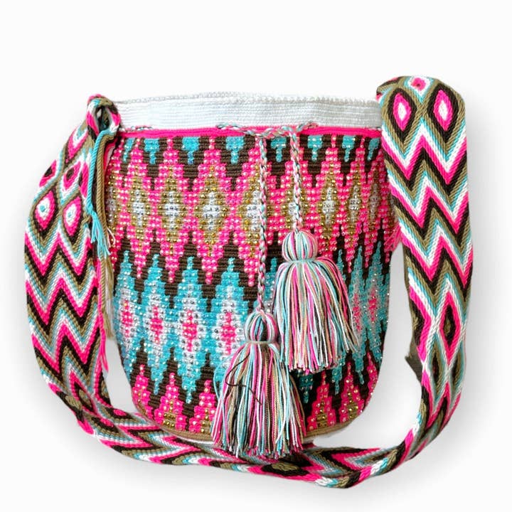 Summer Crystal Bags | Colorful Rhinestone Crossbody Purse | Large for wholesale by Colorful 4U