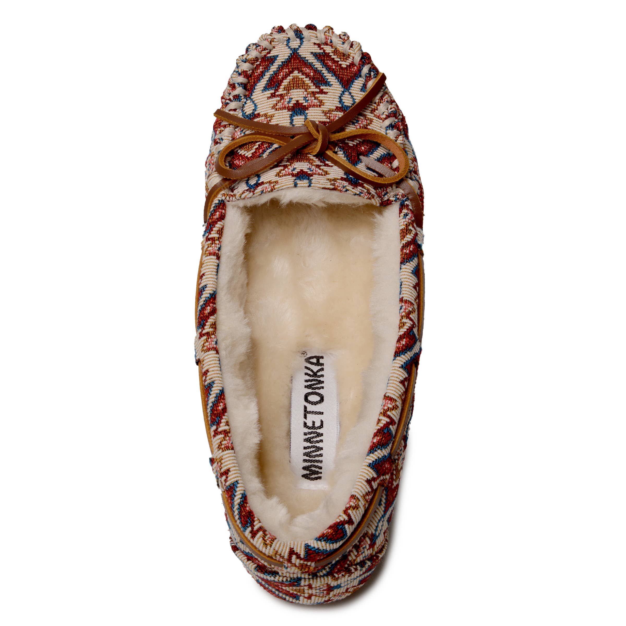 Minnetonka - Wholesale Slippers - Women's - Women's Suede Fabric Cozy Lined Cally Moccasin Slippers5