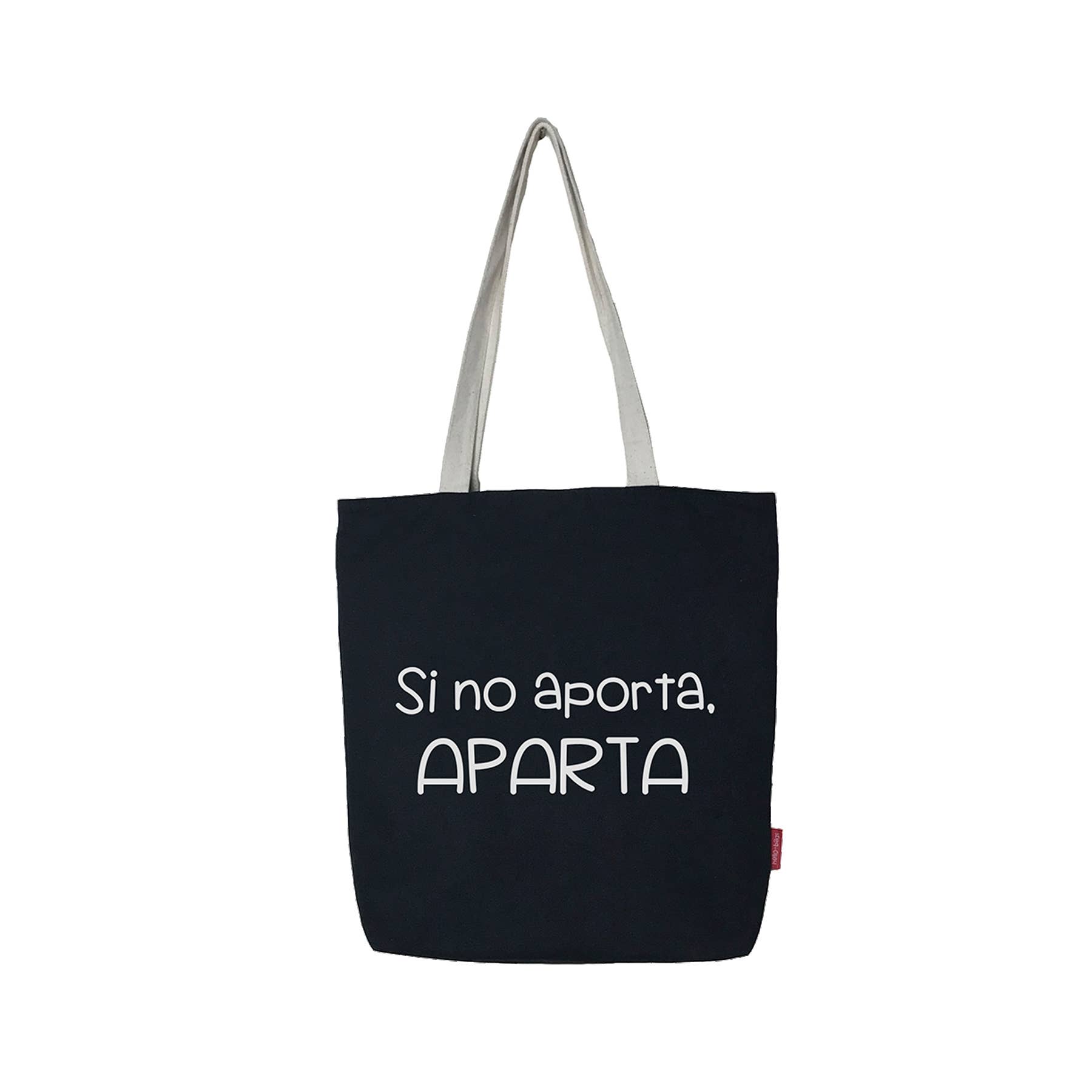 TOTE BAG (BORSA DI STOFFA) «SE NON CONTRIBUISCI, METTI DA PARTE