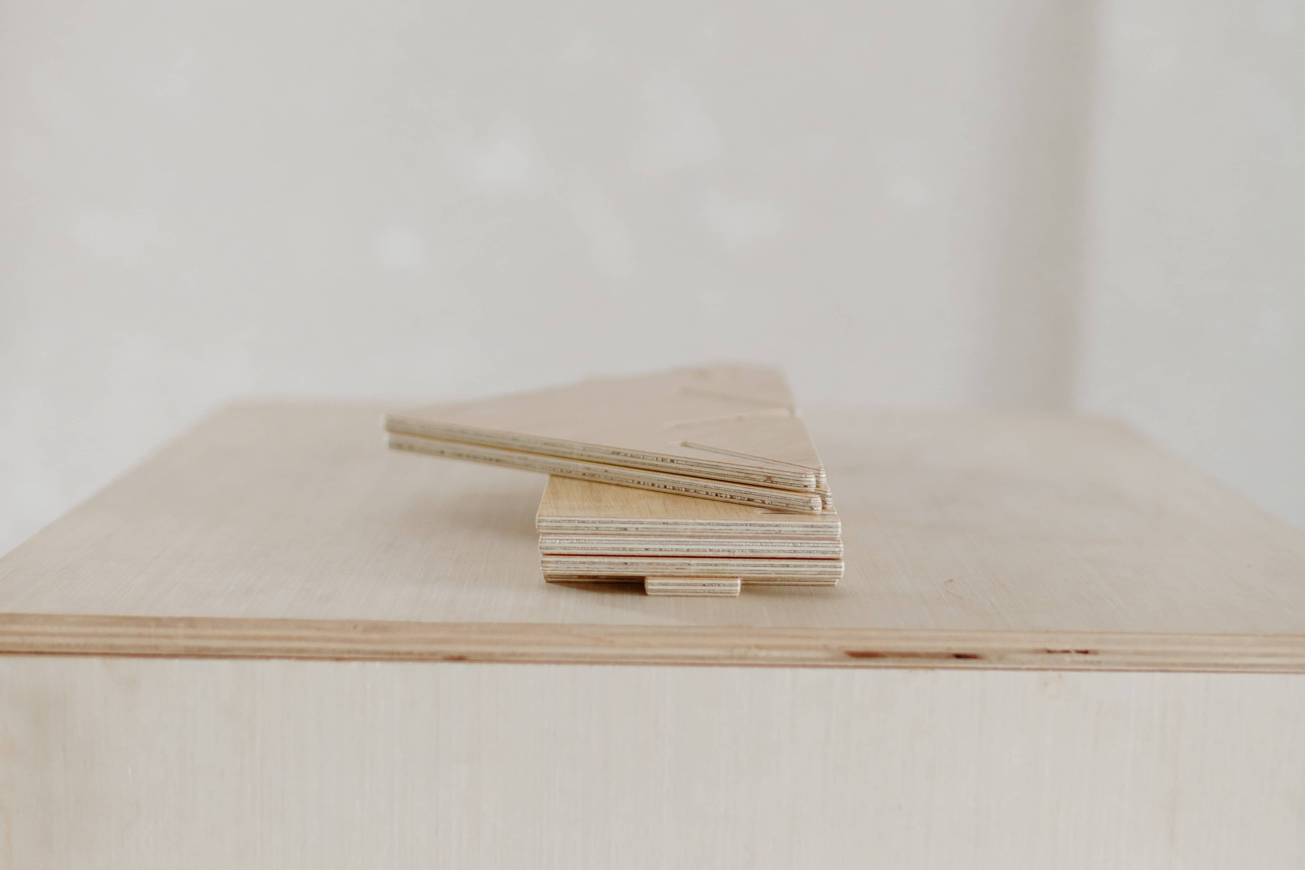 Reminder Nail Polish - Wholesale Display Shelf - 2-Tiered Birch Shelf (13")5