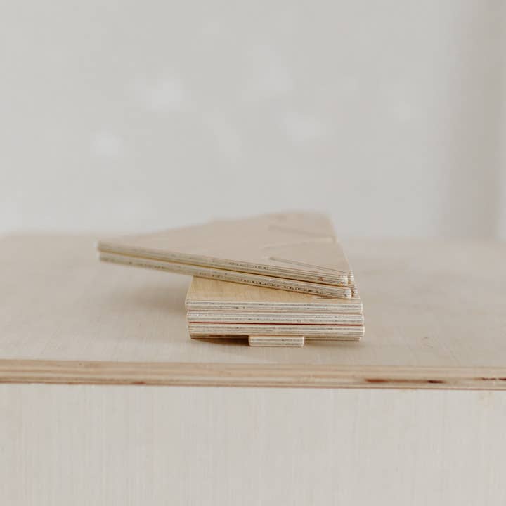 Reminder Nail Polish - Wholesale Display Shelf - 2-Tiered Birch Shelf (13")5