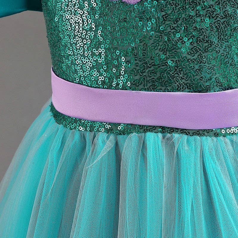 Ekartini - Wholesale Dress - Kids - Mermaid Princess Dress For Little Girls7