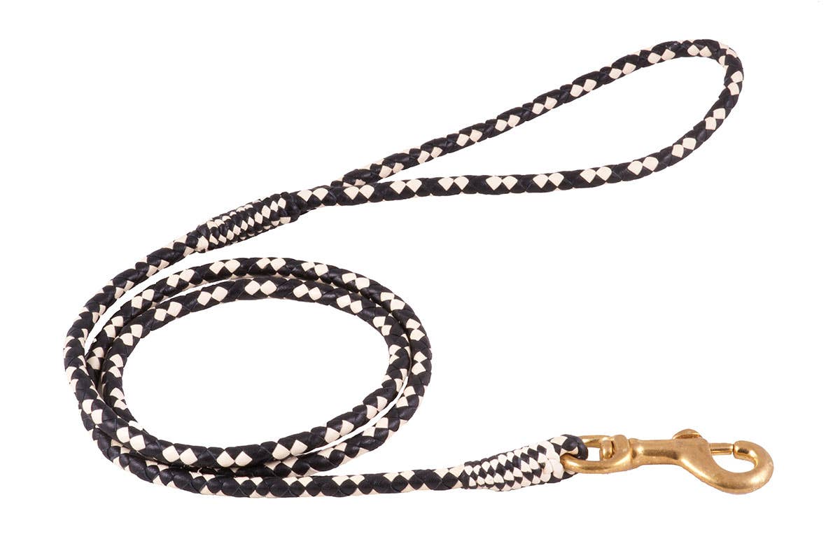 Alvalley - Wholesale Pet Leash - Dog - Braided Leather Snap Leads80