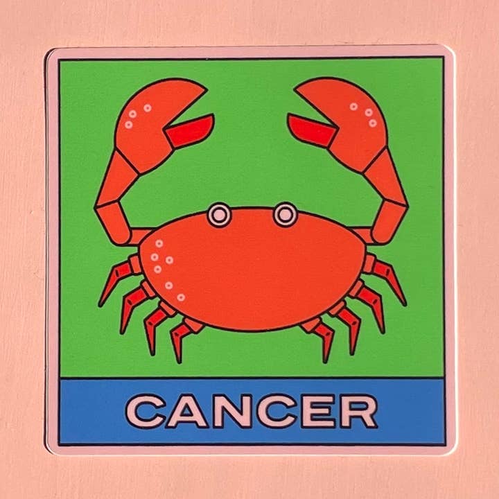 Cancer Sticker for wholesale by YEAHYELHSA